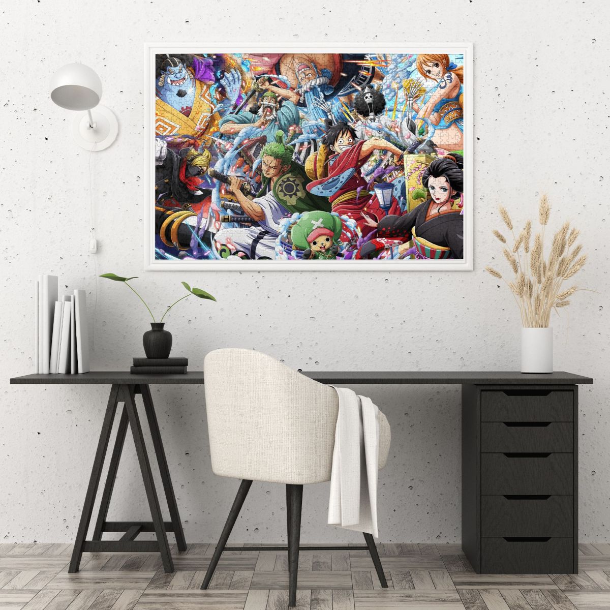Anime Luffy Wooden Jigsaw Puzzle