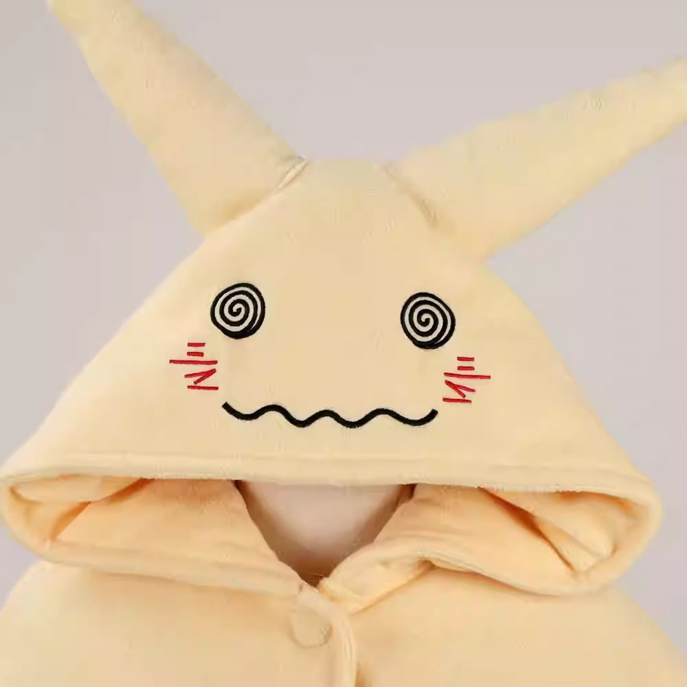 Cartoon Ghost Species Ragdoll Cloak Costume Onesie