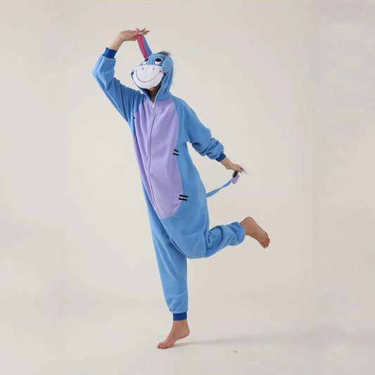 Cartoon Stuffed Donkey Costume Onesie