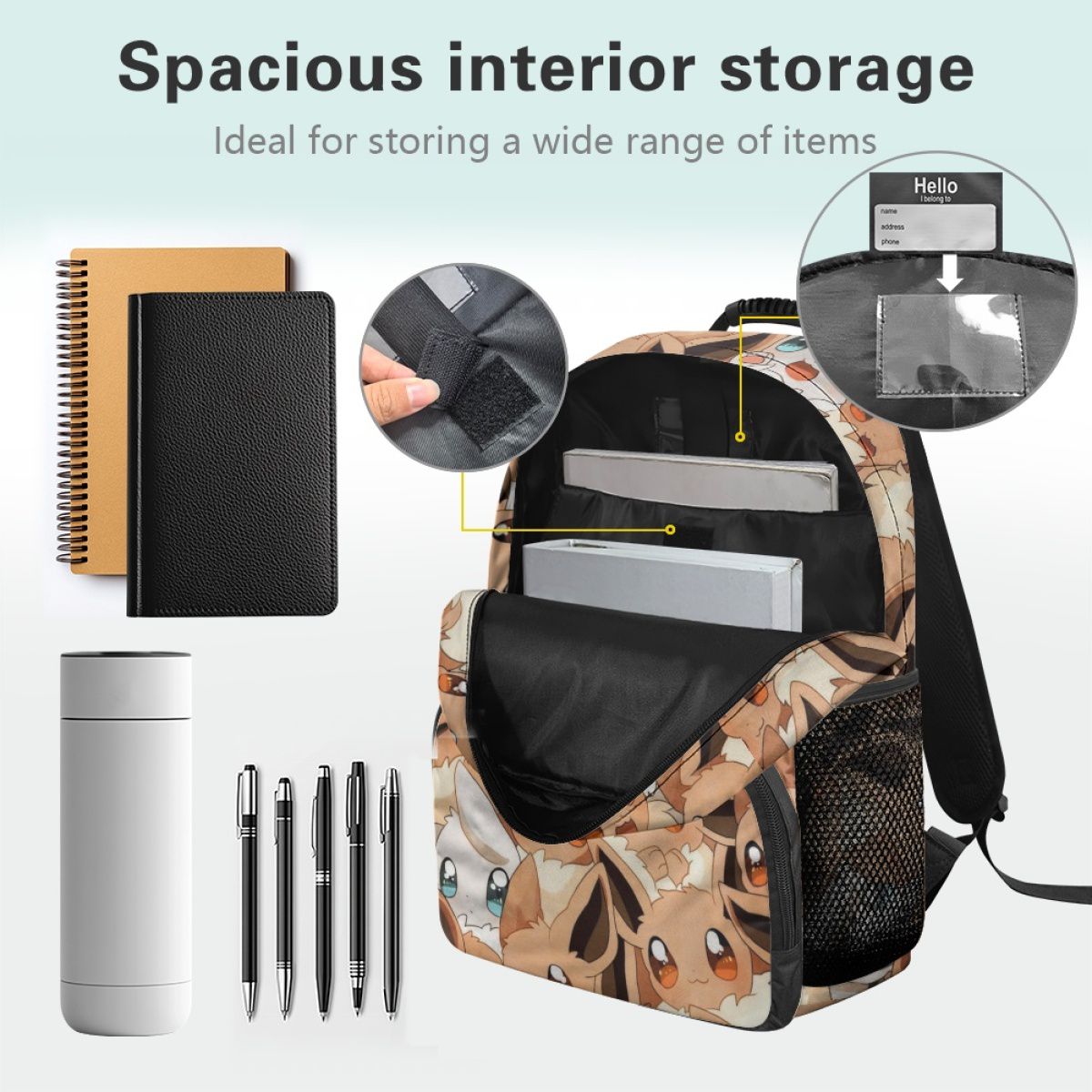 Cute Brown Fur Species Backpack