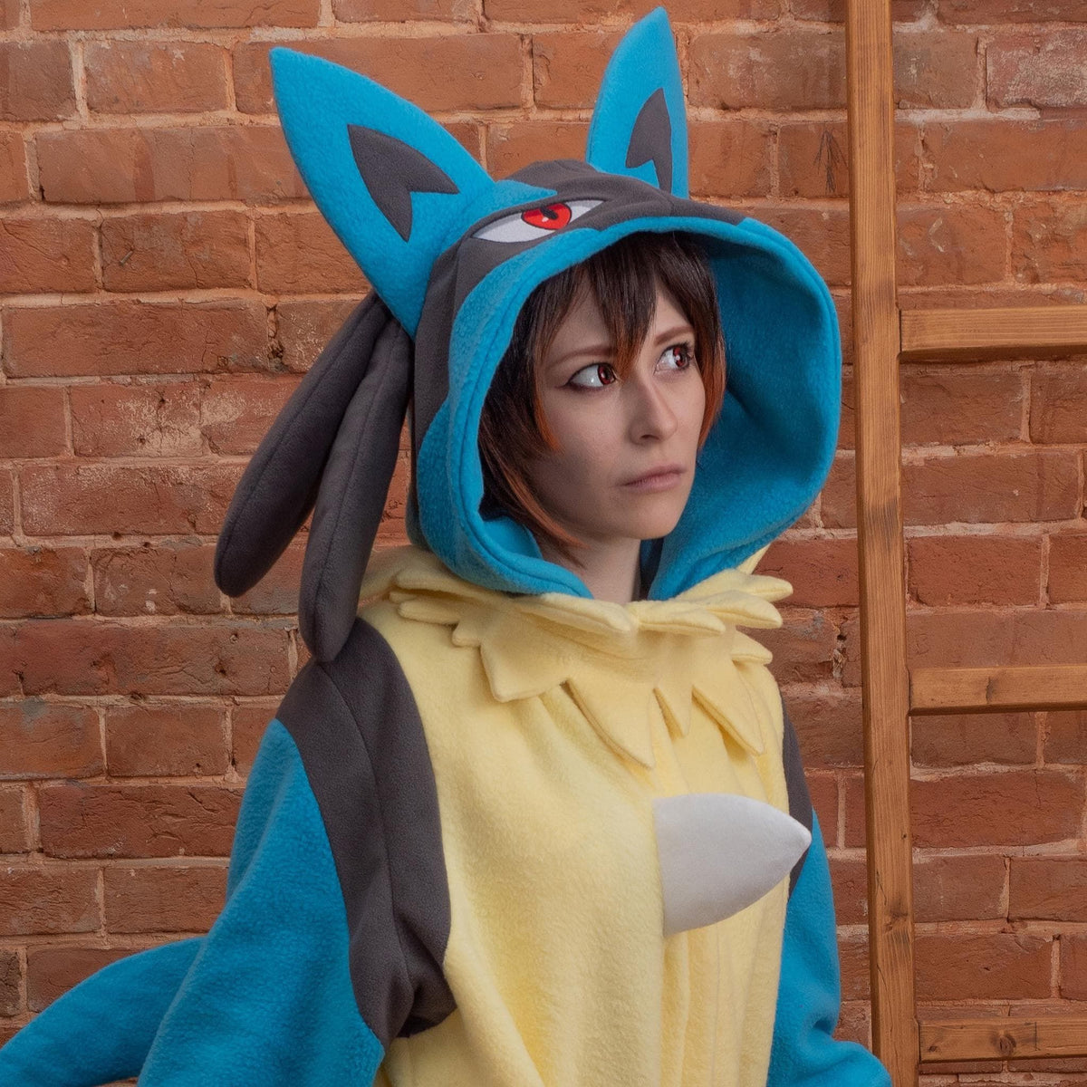 Fighting Steel Species Cartoon Costume Onesie