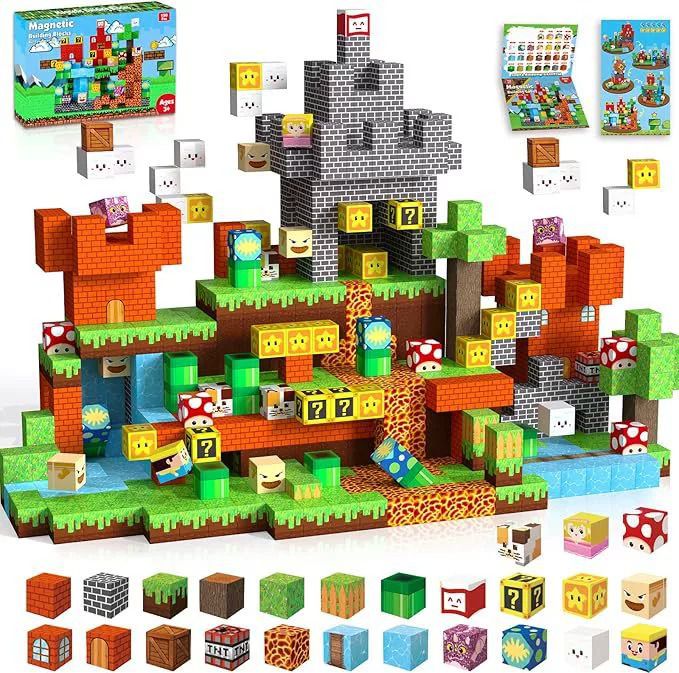 Game Land Magnetic Blocks Set