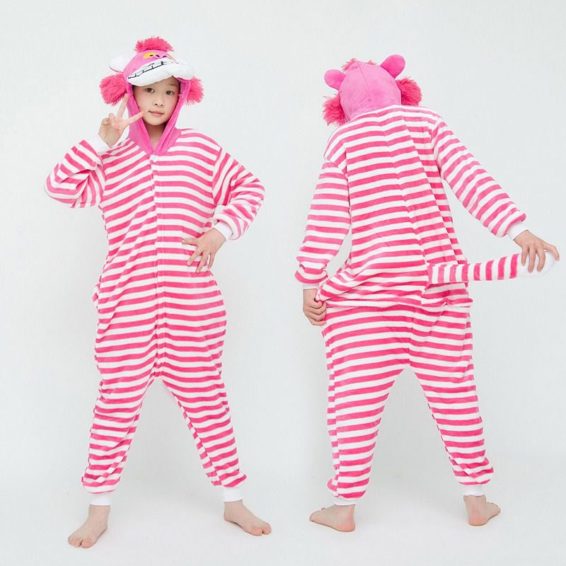 Grinning Cat Cartoon Costume Onesie