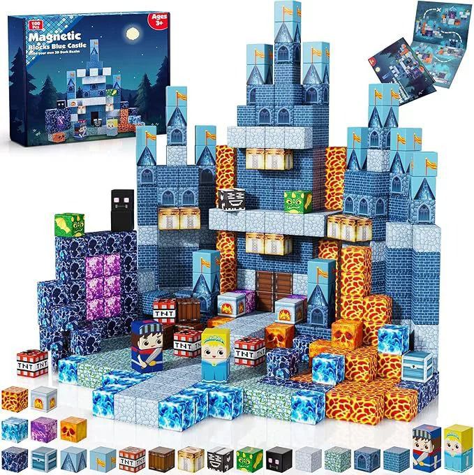Haunted Castle Magnetic Blocks