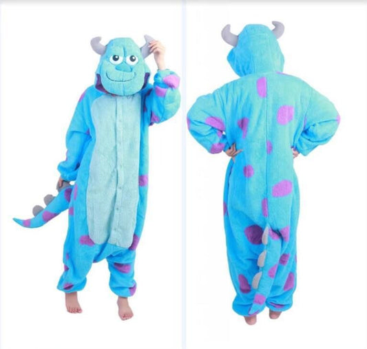 Monsters Student Cartoon Costume Onesie