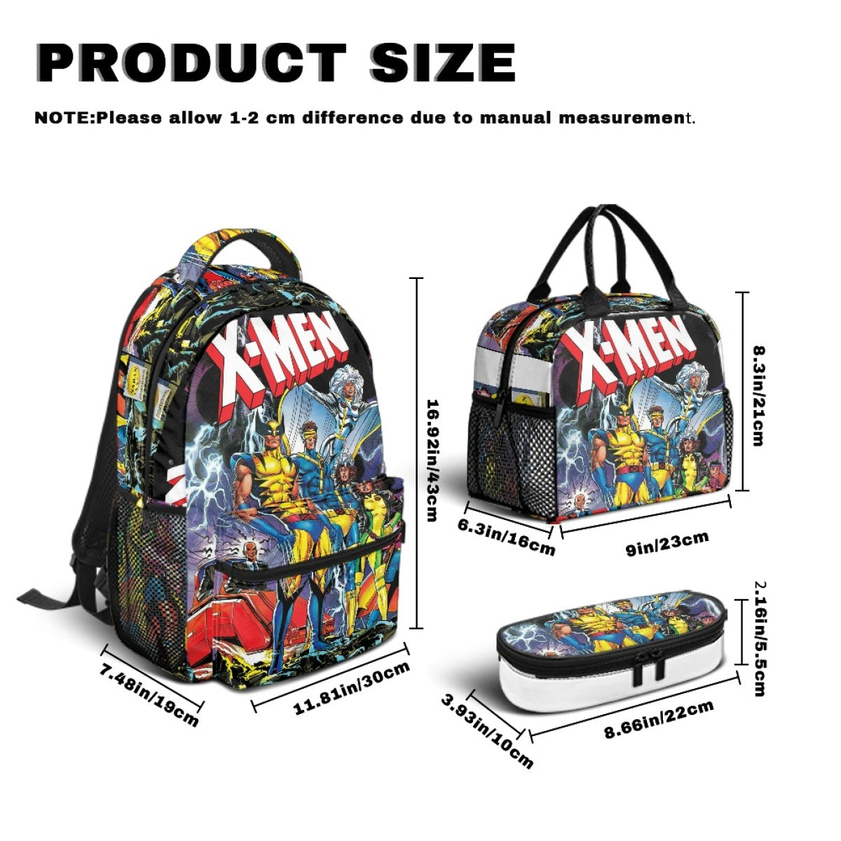 Superhero Team Comic Backpack