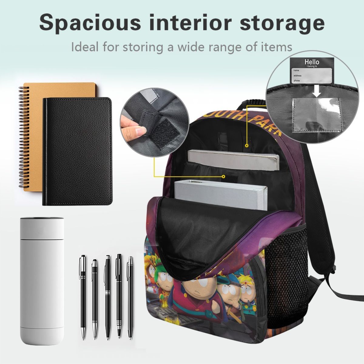 Surreal Adventures Satirical Animated Backpack