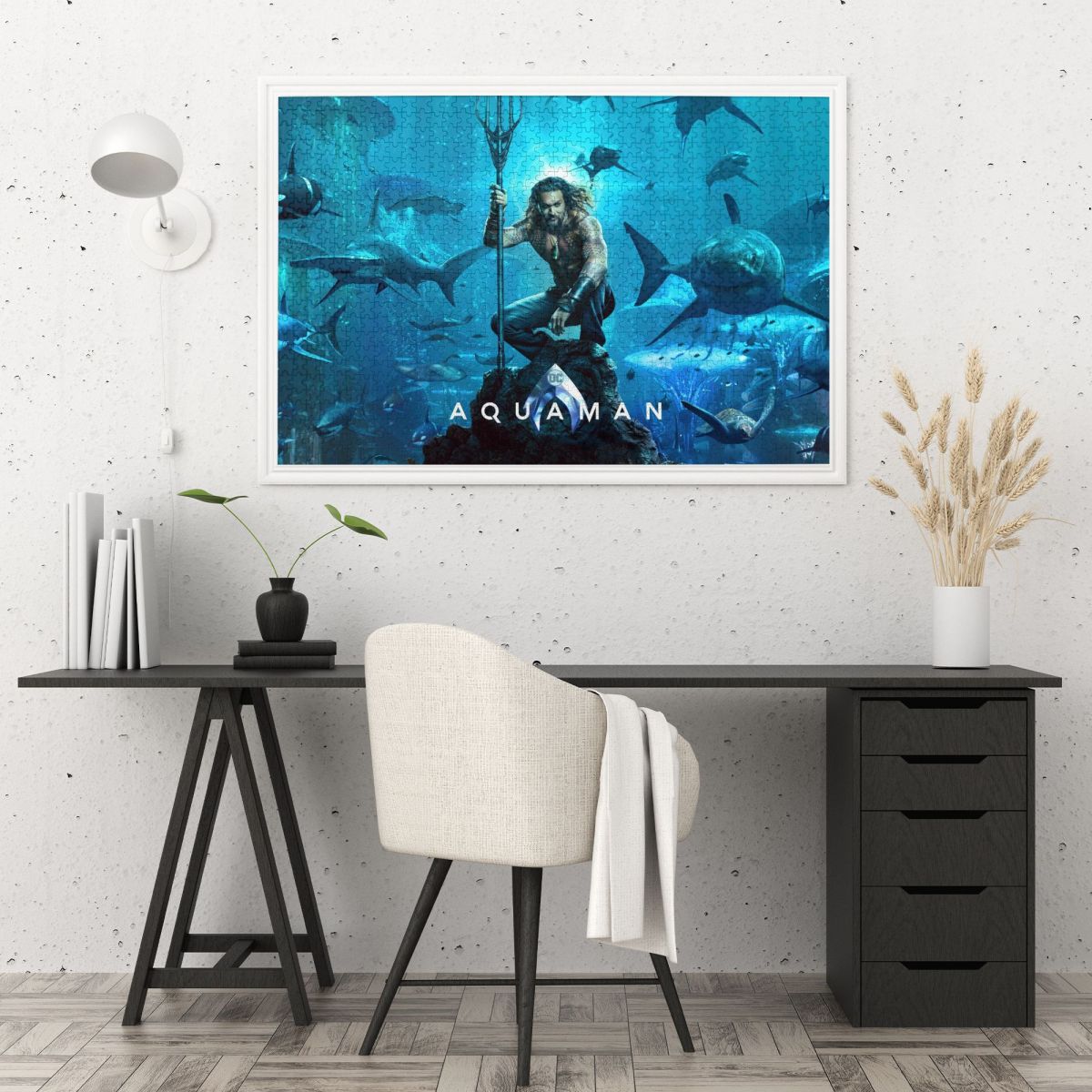 Underwater Kingdom Superhero Wooden Jigsaw Puzzle