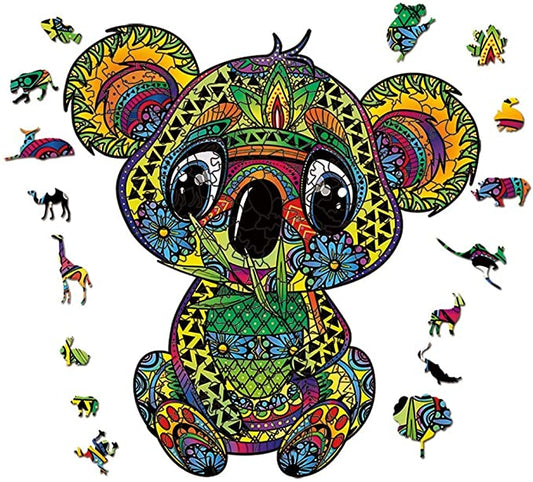 Stitch Jigsaw Puzzles - Unique Shaped Wooden Puzzles