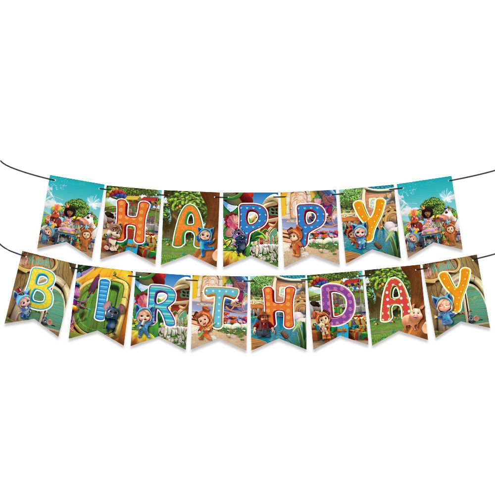 32pcs Cartoon Dave Birthday Balloons Party Decorations