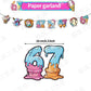 67 Meme Baseball Ice Cream Birthday Party Decorations