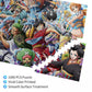 Anime Luffy Wooden Jigsaw Puzzle