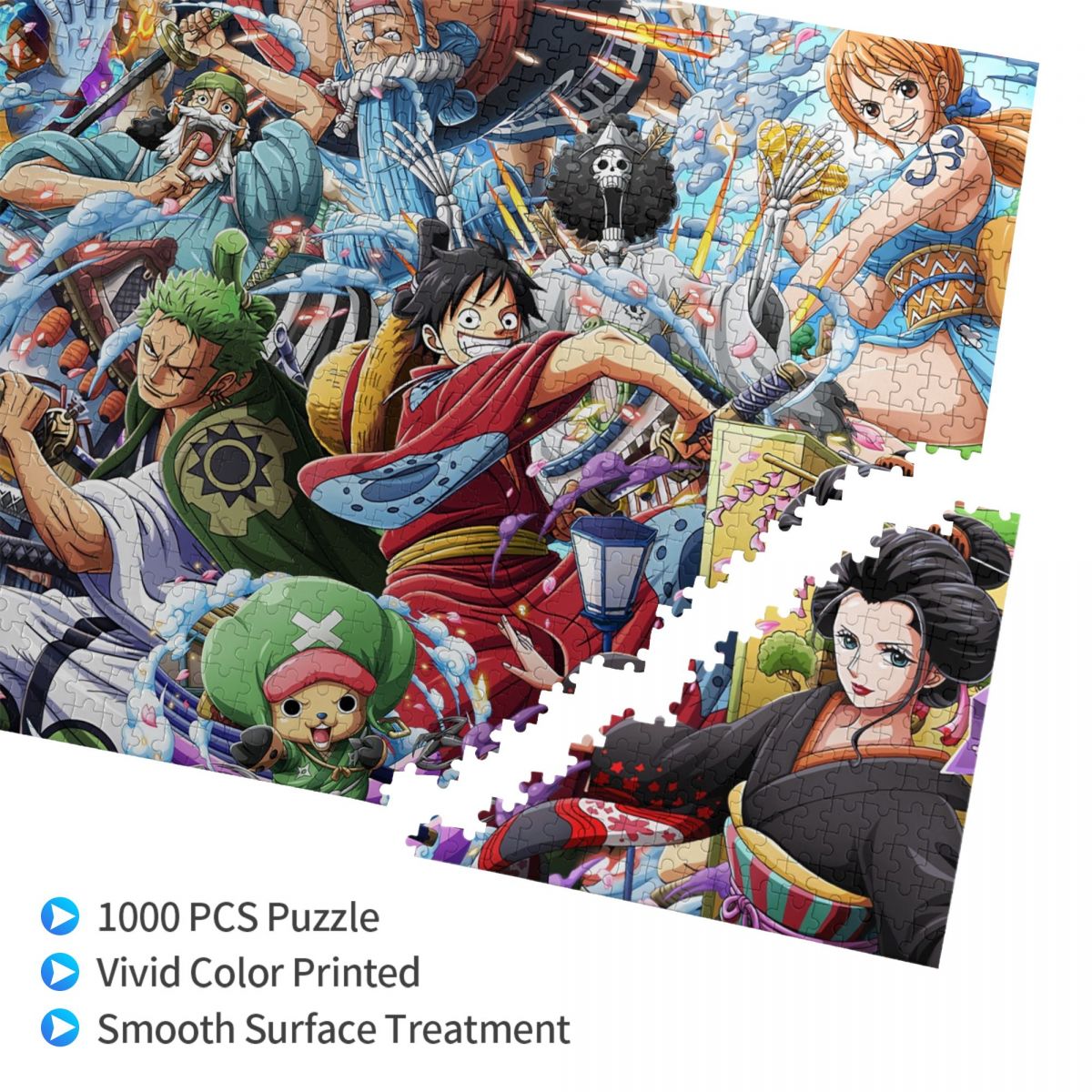 Anime Luffy Wooden Jigsaw Puzzle