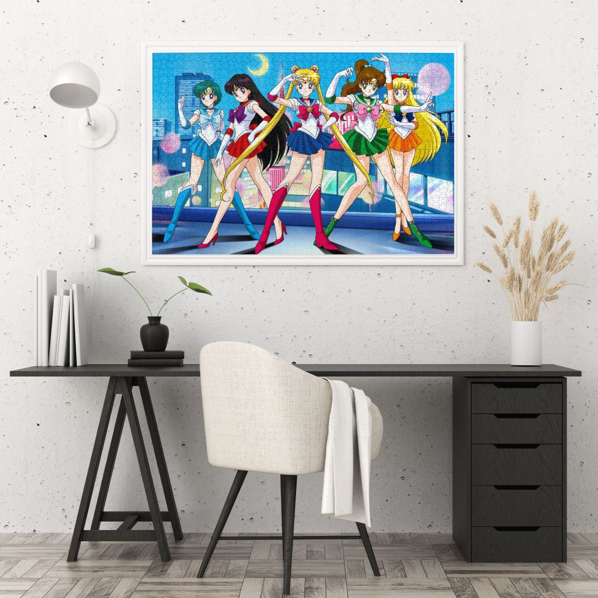 Anime Sailor Senshi Wooden Jigsaw Puzzle