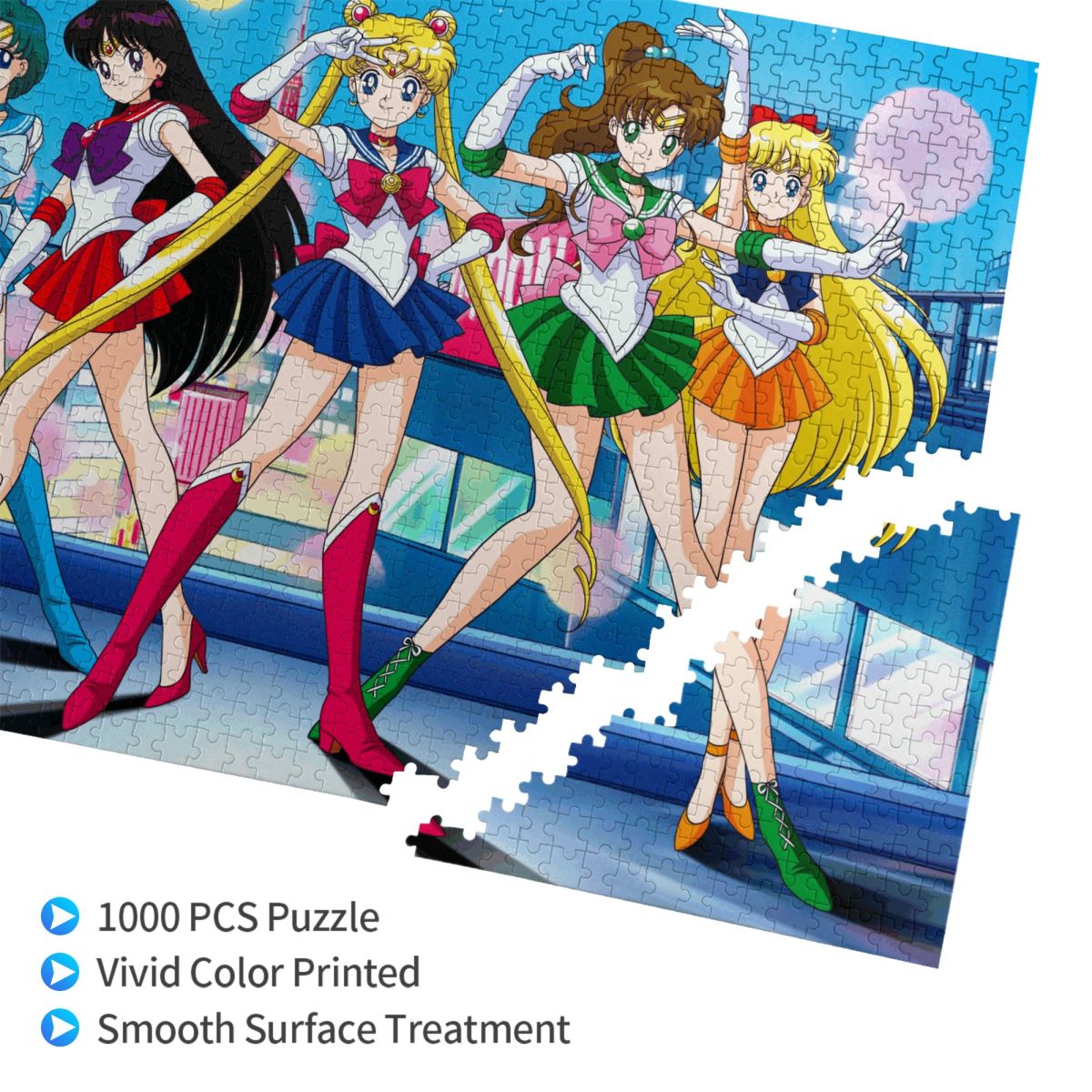 Anime Sailor Senshi Wooden Jigsaw Puzzle