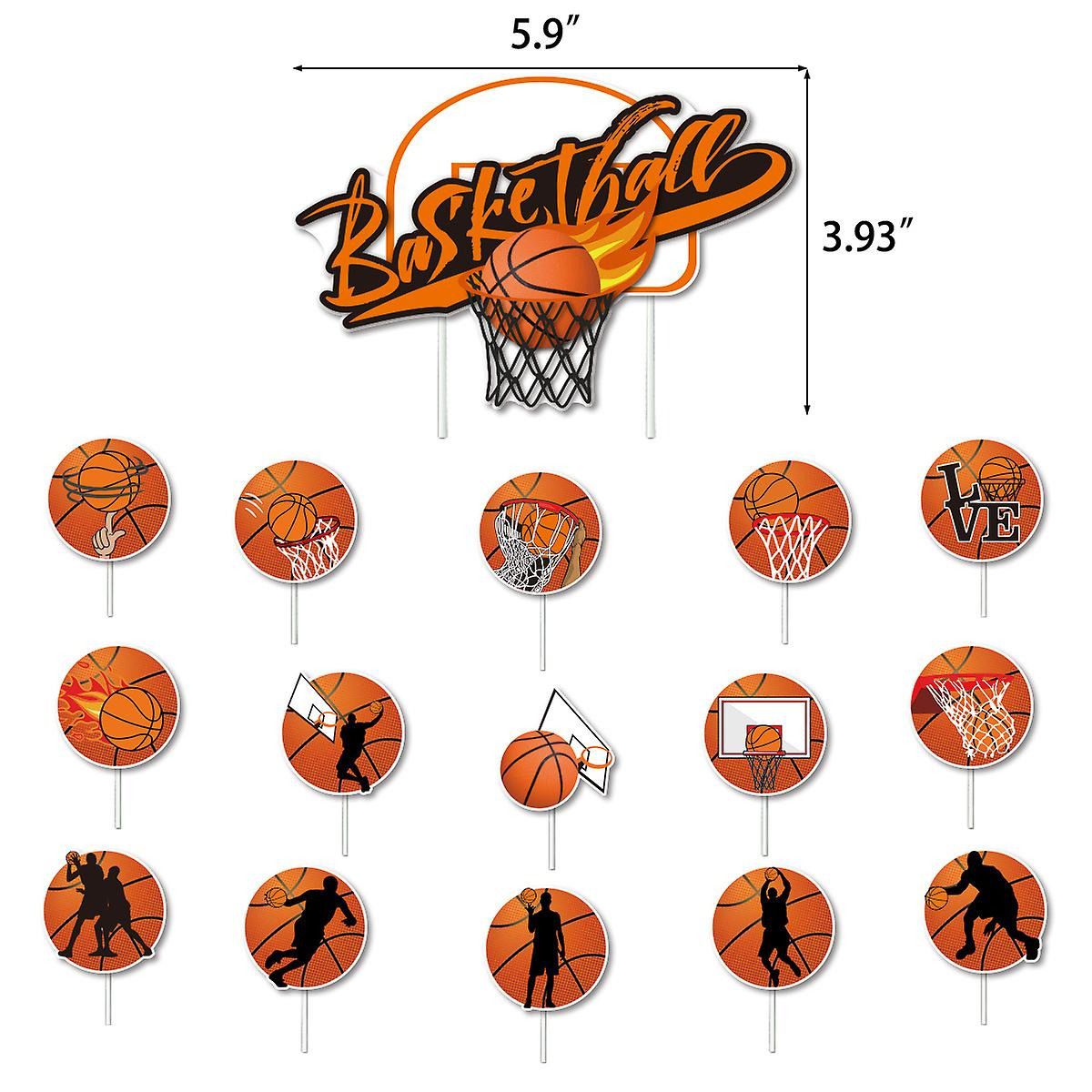 40pcs Basketball Balloons Birthday Party Decorations