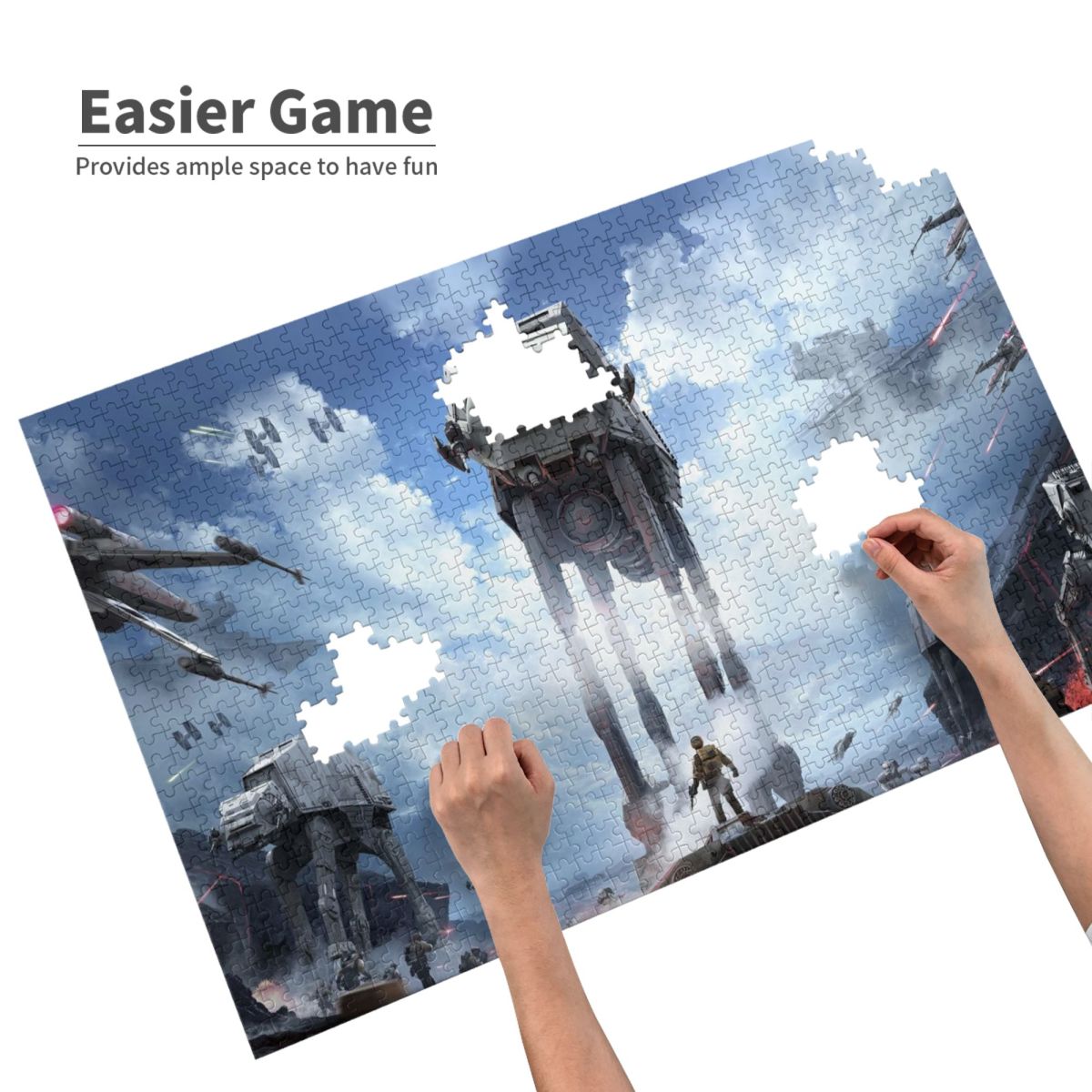 Battlefront Large Walker Assault Wooden Jigsaw Puzzle