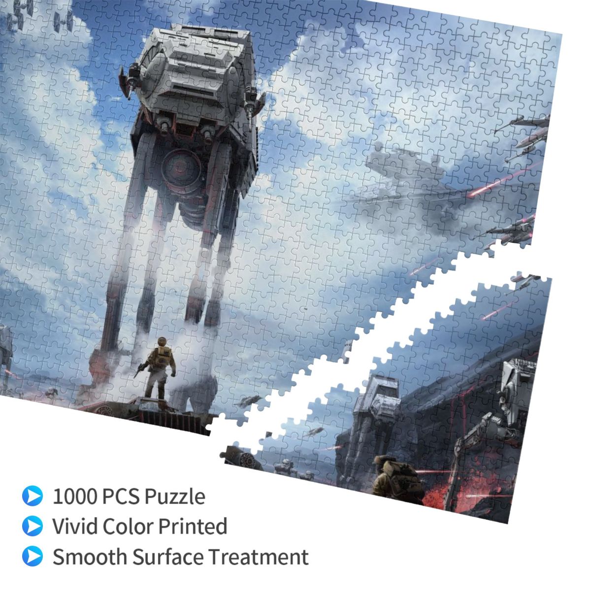 Battlefront Large Walker Assault Wooden Jigsaw Puzzle