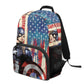 Captain Soldier Superhero Backpack