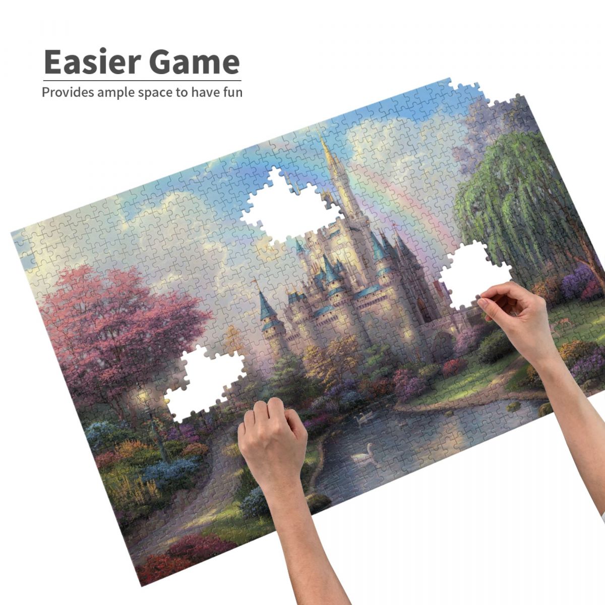 Cartoon Cinderella Wooden Jigsaw Puzzle