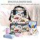 Cartoon Franchise Cars Diaper Bag Backpack