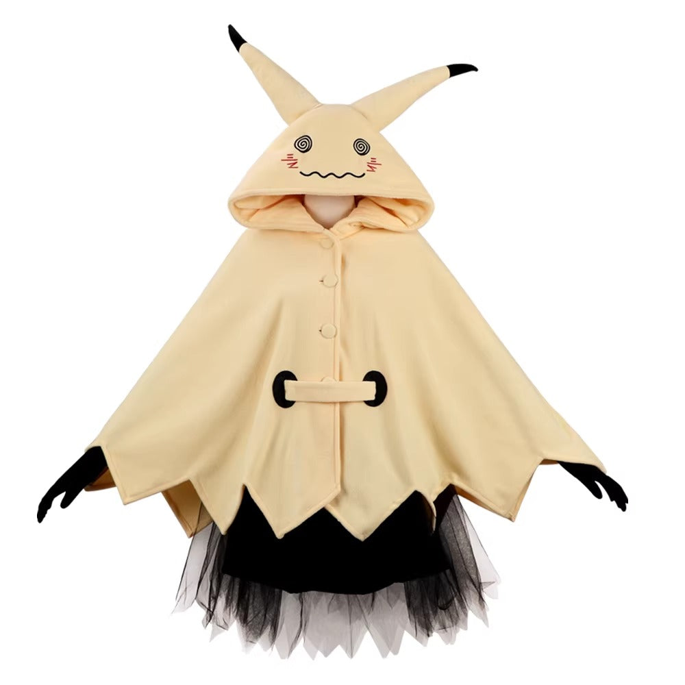Cartoon Ghost Species Ragdoll Cloak Costume Onesie