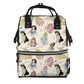 Cartoon Girly Princess Diaper Bag Backpack
