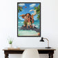 Cartoon Maui Movie Wooden Jigsaw Puzzle