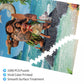 Cartoon Maui Movie Wooden Jigsaw Puzzle