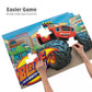 Cartoon Monster Race Truck Wooden Jigsaw Puzzle