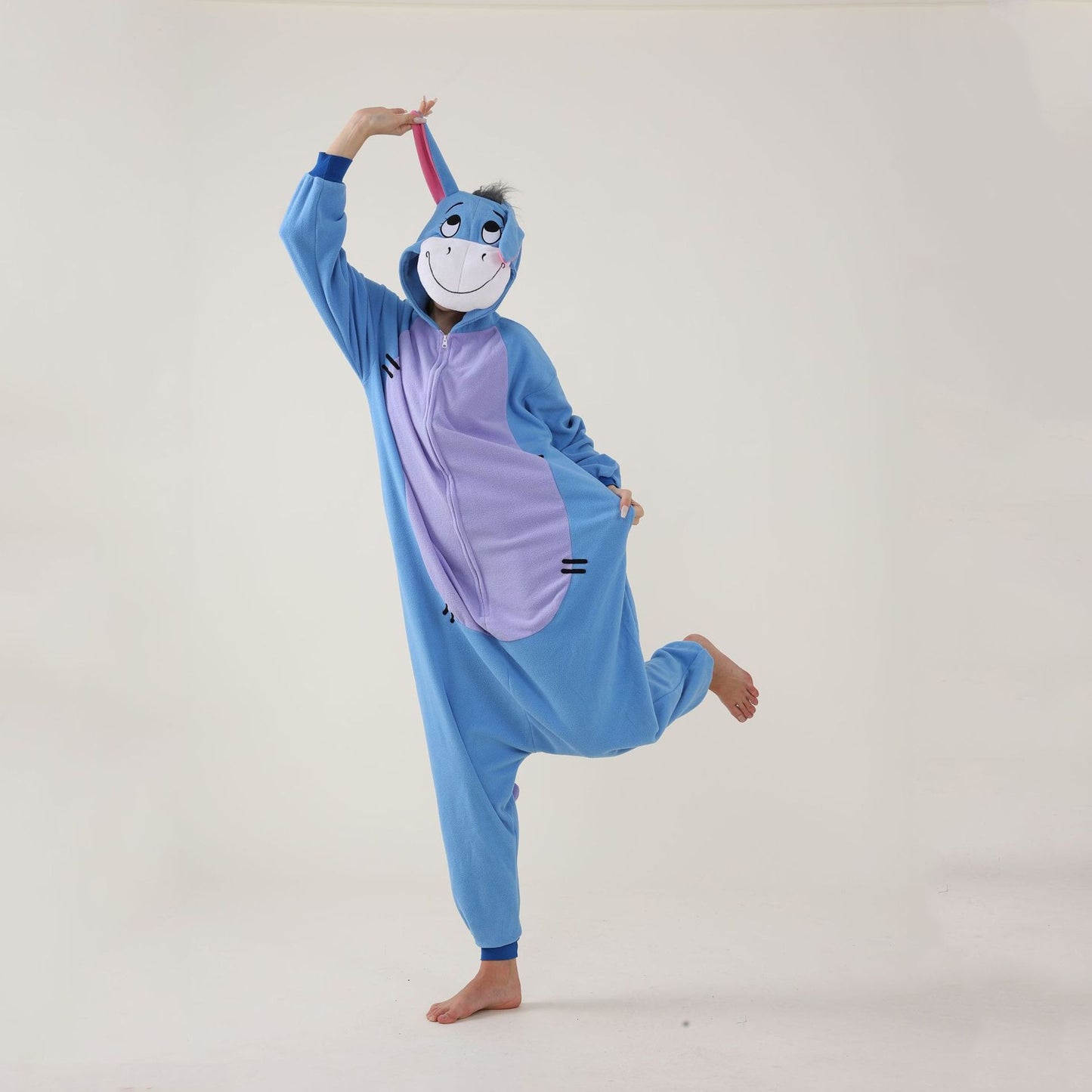 Cartoon Stuffed Donkey Costume Onesie