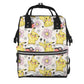 Cartoon Yellow Mouse Diaper Bag Backpack
