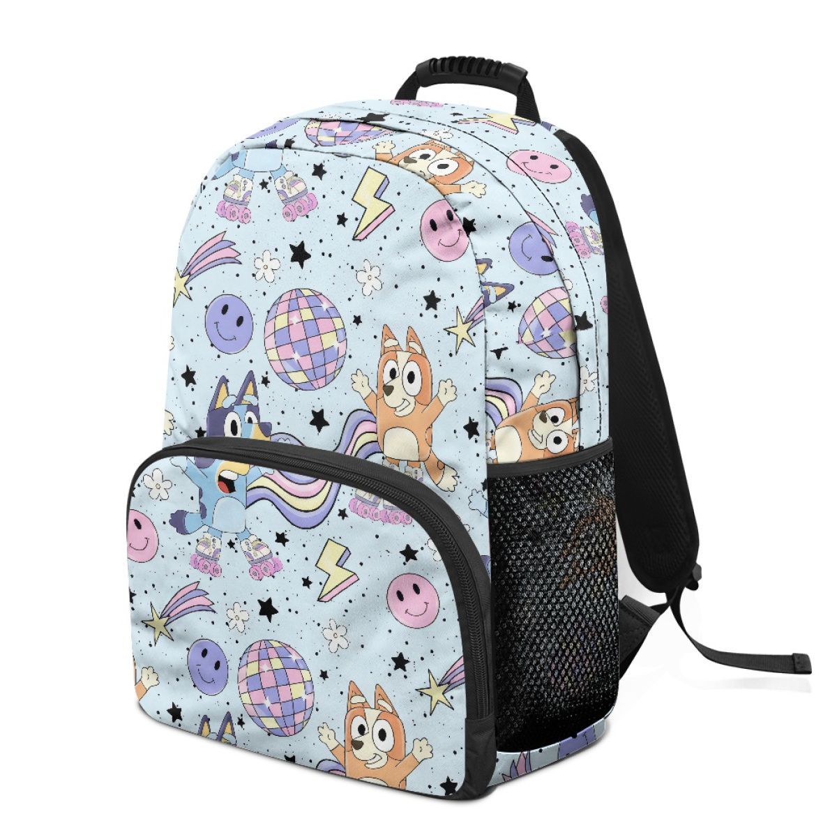 Cartoon Blue Puppey Backpack