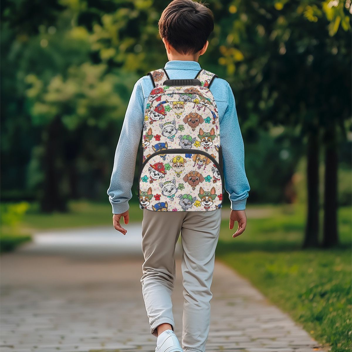 Cartoon Brave Puppies Backpack