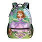 Cartoon Little Girl Princess Backpack