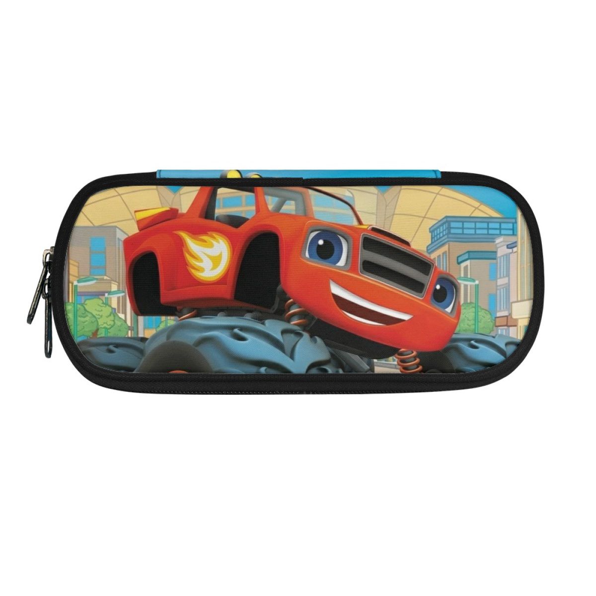 Cartoon Monster Race Truck Backpack