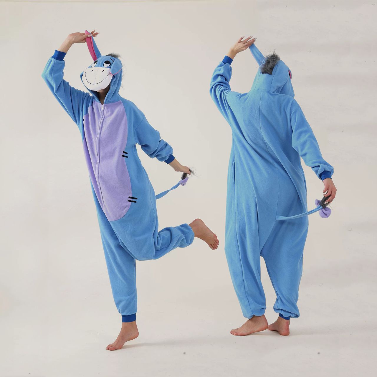 Cartoon Stuffed Donkey Costume Onesie