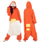 Crocodilian Fire Species Cartoon Costume Onesie