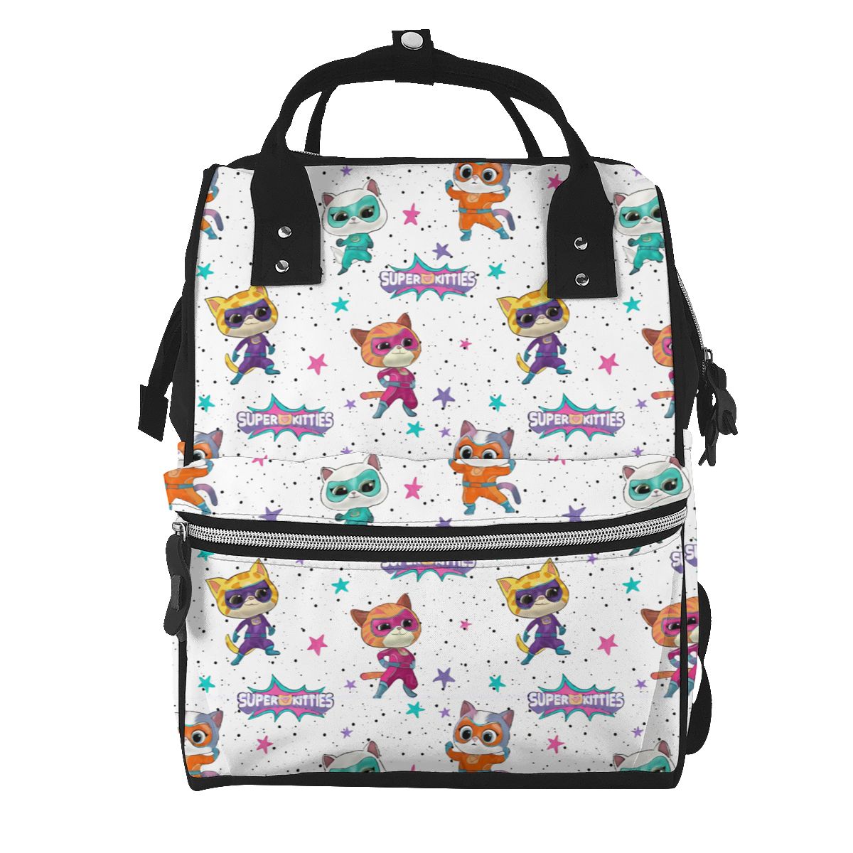 Cuddly Kittens Team Diaper Bag Backpack
