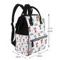 Cuddly Kittens Team Diaper Bag Backpack