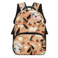 Cute Brown Fur Species Backpack