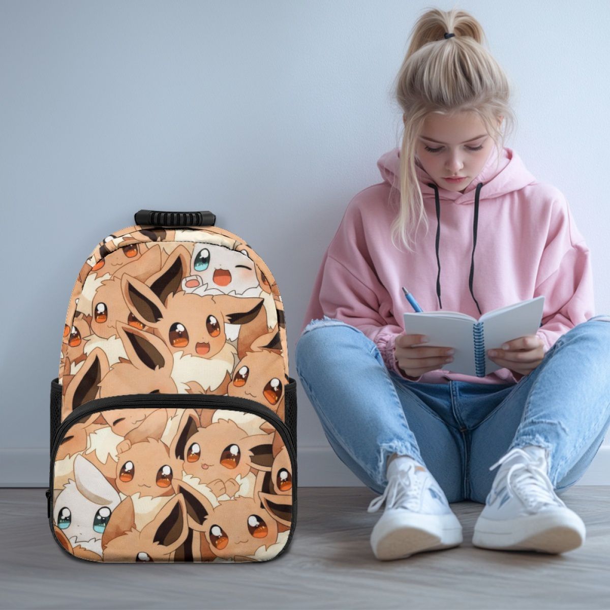 Cute Brown Fur Species Backpack