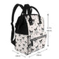 Cute Devil Rabbit Diaper Bag Backpack