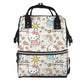 Cute Kitty White Cat Diaper Bag Backpack