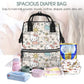 Cute Kitty White Cat Diaper Bag Backpack