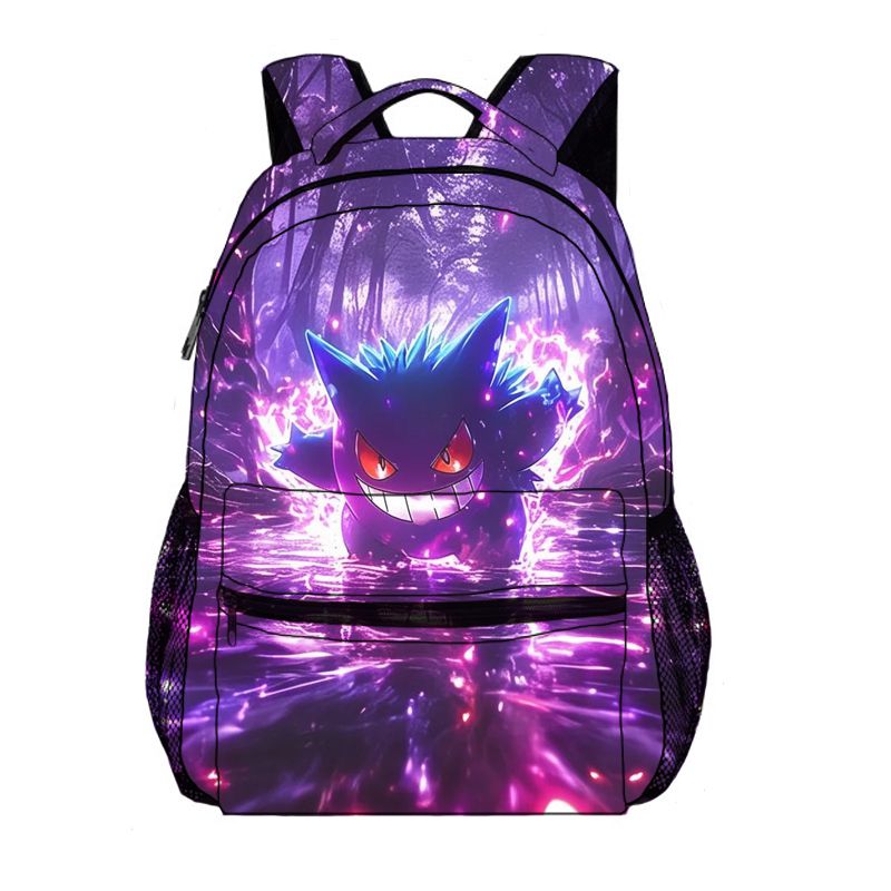 Dark Ghost Species Cartoon Backpack
