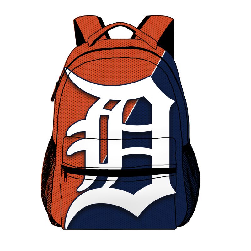 Detroit Baseball Sport School Backpack