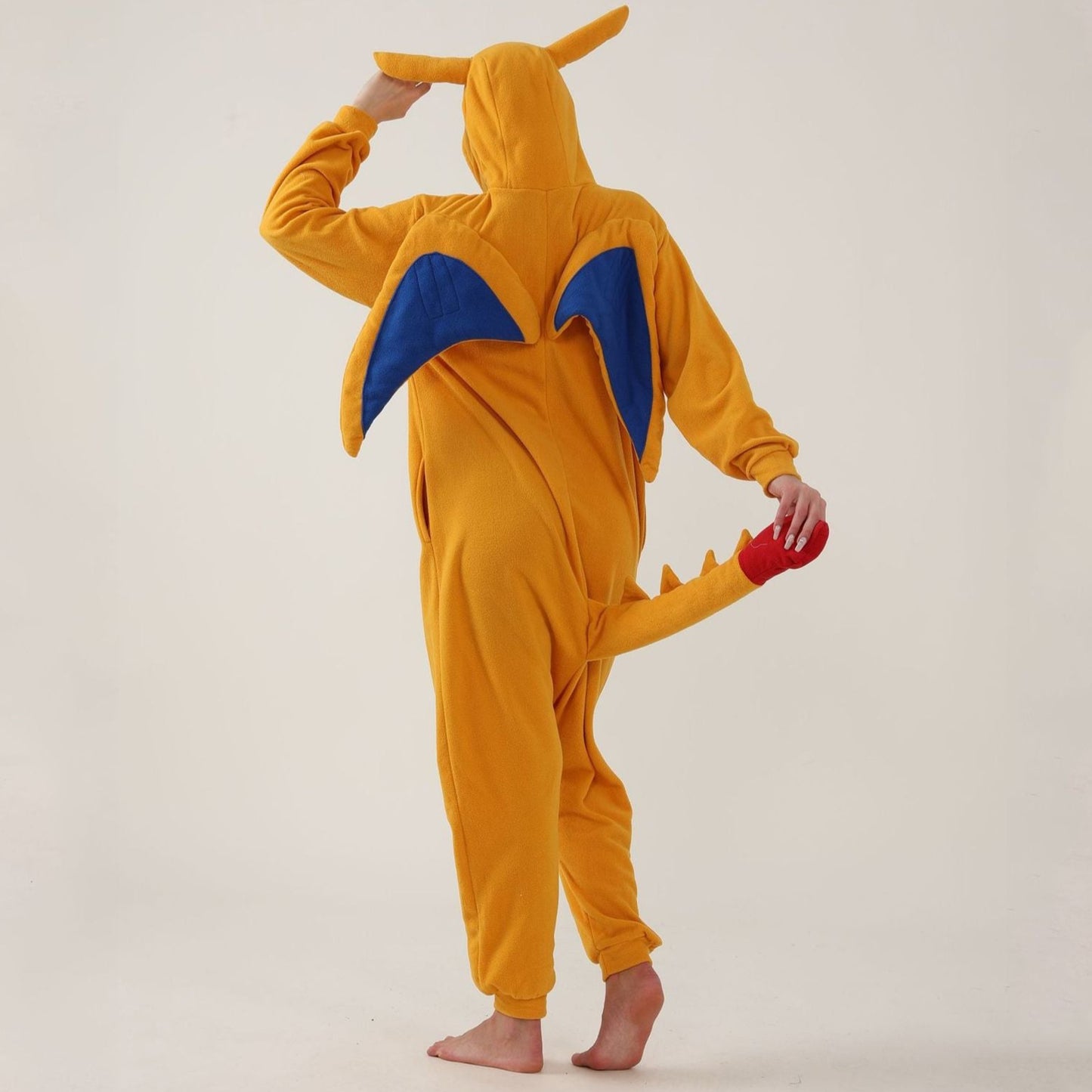Draconic Bipedal Species Cartoon Costume Onesie