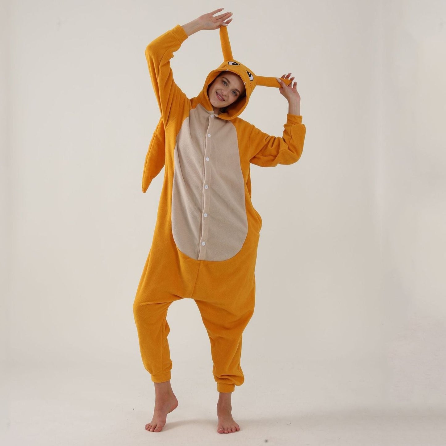 Draconic Bipedal Species Cartoon Costume Onesie