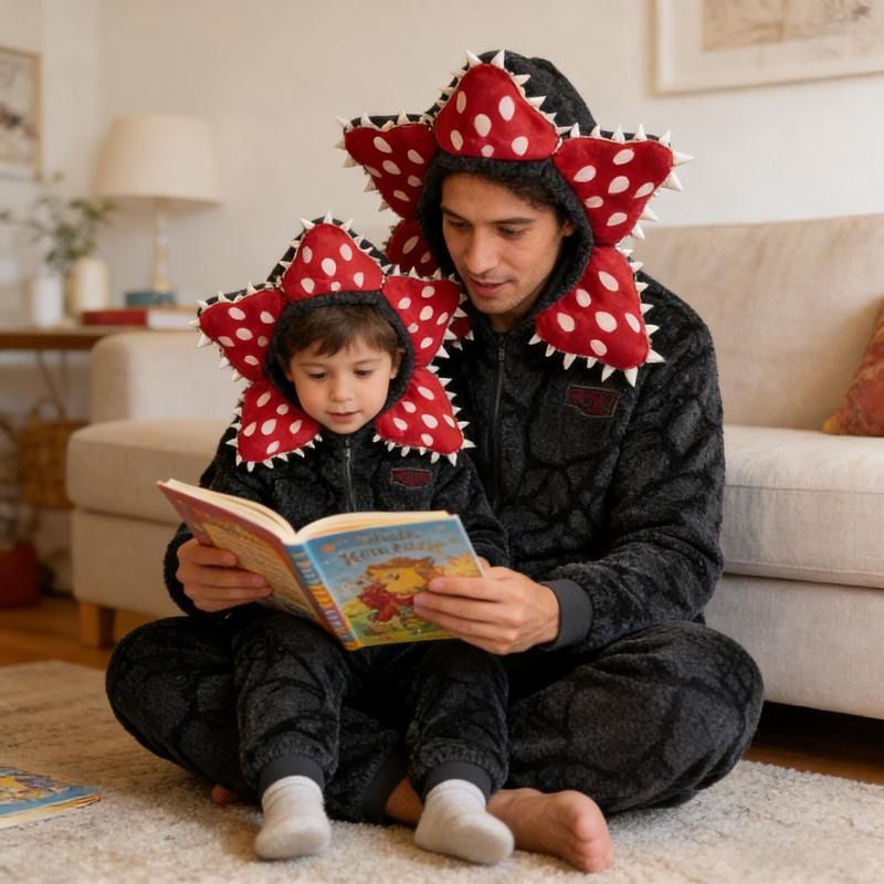 Flower Like head Monster Horror Costume Onesie
